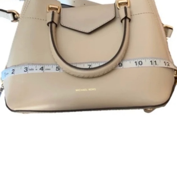 Mercer Mauve Satchel Crossbody Handbag - Picture 12 of 12